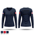 Shift 2 Women's Long Sleeve V-neck Shirt - 1
