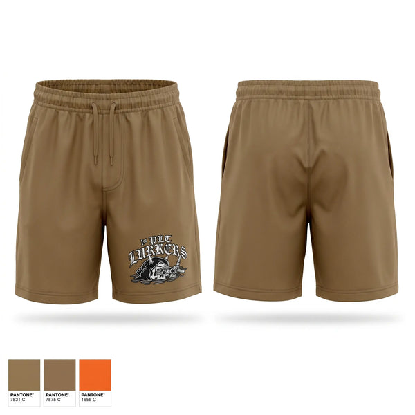 Athletic Shorts With Pockets, 1st PLT Lurkers, Army, Teamtime, Team time, sublimation, custom sports apparel, team uniforms, spirit wear, spiritwear, sports uniforms, custom shirts, team store, custom team store, fundraiser sports, apparel fundraiser