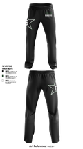 Estacada High School Wrestling Trackpants (windbreaker material) with zip bottoms - 6