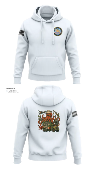 Hoodie, Navy Cargo Handling Battalion One, Navy, Teamtime, Team time, sublimation, custom sports apparel, team uniforms, spirit wear, spiritwear, sports uniforms, custom shirts, team store, custom team store, fundraiser sports, apparel fundraiser