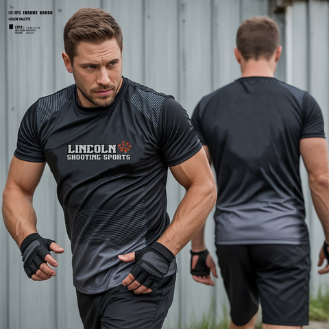 Short Sleeve Performance Shirt, Lincoln Shooting Sports, , Teamtime, Team time, sublimation, custom sports apparel, team uniforms, spirit wear, spiritwear, sports uniforms, custom shirts, team store, custom team store, fundraiser sports, apparel fundraiser