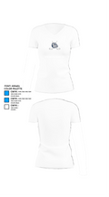 Rockland High School Golf 33140596 Women's Short Sleeve V-neck Shirt - 18