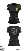 Crossett Police Department 1680573 Women's Short Sleeve V-neck Shirt - 6
