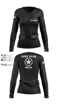 Lone Star MVPA 905145 Women's Long Sleeve V-neck Shirt - 10