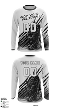 Indy Wild Volleyball 47140100 Long Sleeve Performance Shirt - 11