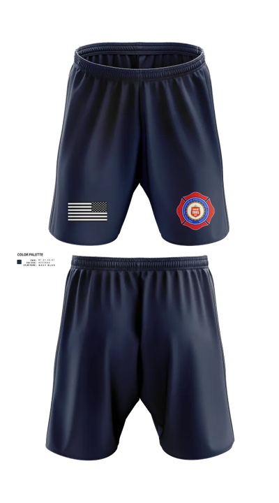 Groves Professional Firefighters Local 1905 75492624 Athletic Shorts With Pockets - 23