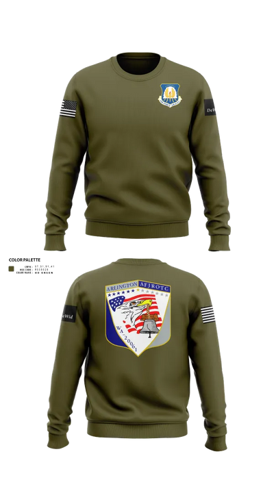 61st Eagle Squadron 97099286 Crew Neck Sweatshirt - 22