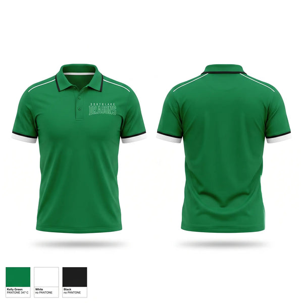 Short Sleeve Performance Polo, Dragons, Baseball, Teamtime, Team time, sublimation, custom sports apparel, team uniforms, spirit wear, spiritwear, sports uniforms, custom shirts, team store, custom team store, fundraiser sports, apparel fundraiser