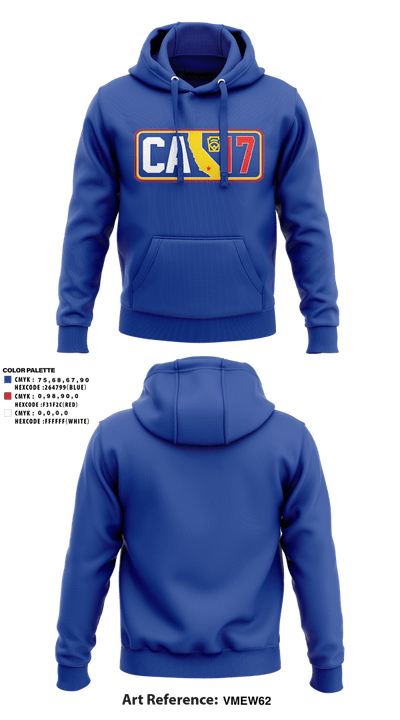 California District 17 Little League 63083177 Hoodie - 22
