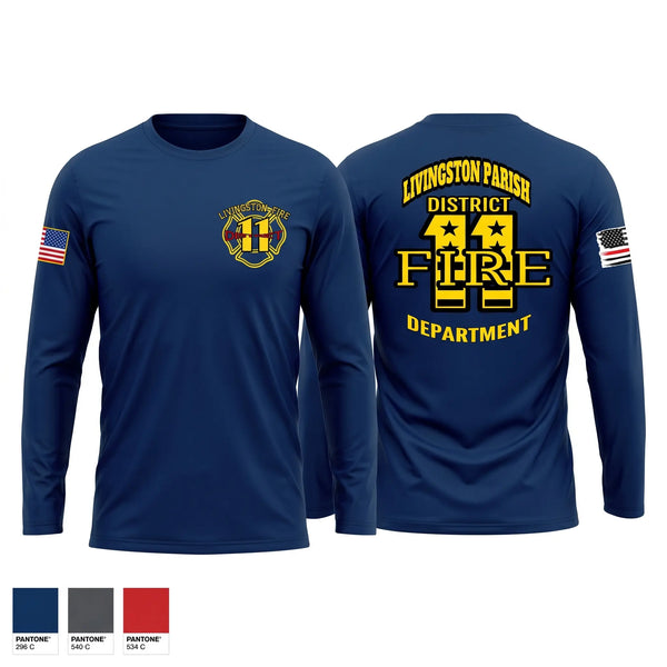 Long Sleeve Performance Shirt, LPFD 11, Fire Department, Teamtime, Team time, sublimation, custom sports apparel, team uniforms, spirit wear, spiritwear, sports uniforms, custom shirts, team store, custom team store, fundraiser sports, apparel fundraiser
