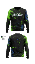 West bend bulldogs Crew Neck Sweatshirt - 3