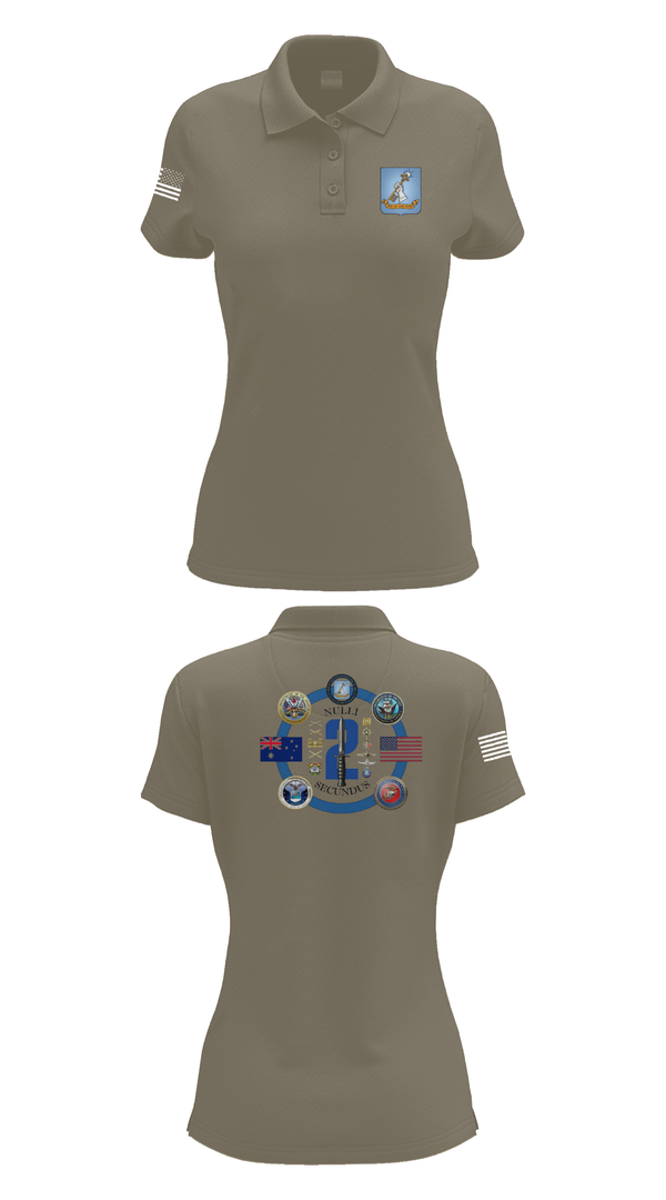Womens Short Sleeve Performance Polo, AMSP Sem 2, , Teamtime, Team time, sublimation, custom sports apparel, team uniforms, spirit wear, spiritwear, sports uniforms, custom shirts, team store, custom team store, fundraiser sports, apparel fundraiser