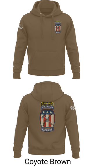 Hoodie, 2-47 infantry 3rd BRG 10th MTN, Army, Teamtime, Team time, sublimation, custom sports apparel, team uniforms, spirit wear, spiritwear, sports uniforms, custom shirts, team store, custom team store, fundraiser sports, apparel fundraiser