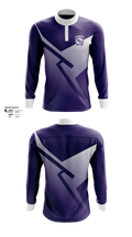 Ben Davis High School Basketball 5366784 Quarter Zip Jacket - 100