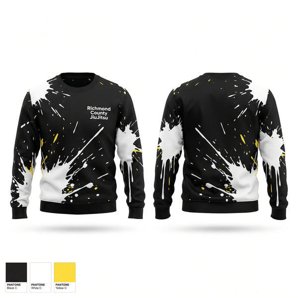 Crew Neck Sweatshirt, Richmond County Jiu-Jitsu, , Teamtime, Team time, sublimation, custom sports apparel, team uniforms, spirit wear, spiritwear, sports uniforms, custom shirts, team store, custom team store, fundraiser sports, apparel fundraiser