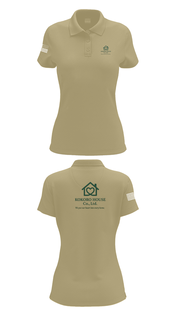Womens Short Sleeve Performance Polo, KOKOROHOUSE, , Teamtime, Team time, sublimation, custom sports apparel, team uniforms, spirit wear, spiritwear, sports uniforms, custom shirts, team store, custom team store, fundraiser sports, apparel fundraiser