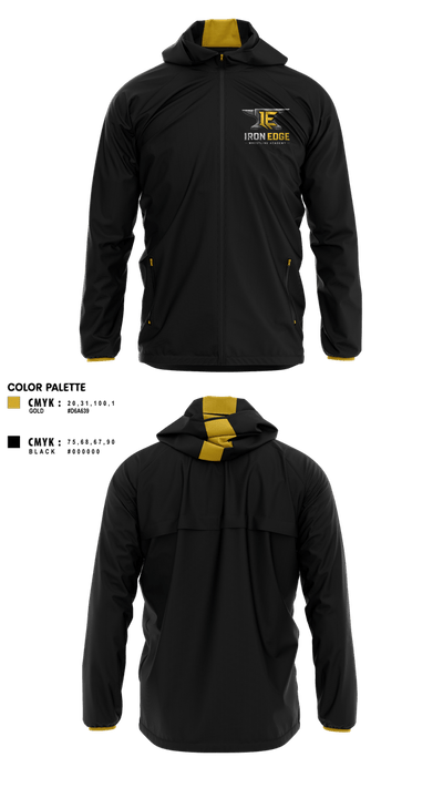 Iron edge wrestling academy 10827330 Windbreaker - 2
