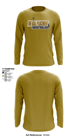 Long Sleeve Performance Shirt, Ball Placement, Men's Basketball, Teamtime, Team time, sublimation, custom sports apparel, team uniforms, spirit wear, spiritwear, sports uniforms, custom shirts, team store, custom team store, fundraiser sports, apparel fundraiser
