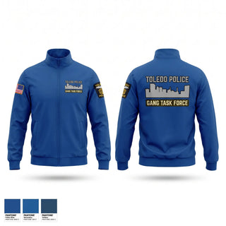 Windbreaker, Toledo Police Gang Task Force, Police, Teamtime, Team time, sublimation, custom sports apparel, team uniforms, spirit wear, spiritwear, sports uniforms, custom shirts, team store, custom team store, fundraiser sports, apparel fundraiser