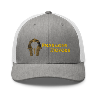 Pharaohs motors Retro Trucker Hat | Yupoong 6606