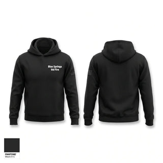 Hoodie, Blue Springs Vol. Fire, Fire Department, Teamtime, Team time, sublimation, custom sports apparel, team uniforms, spirit wear, spiritwear, sports uniforms, custom shirts, team store, custom team store, fundraiser sports, apparel fundraiser