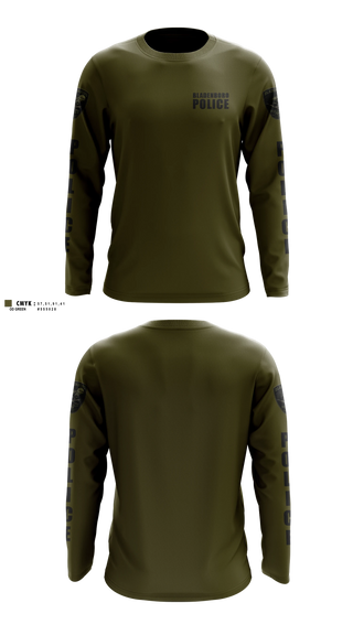 Long Sleeve Performance Shirt, Bladenboro Police, Police, Teamtime, Team time, sublimation, custom sports apparel, team uniforms, spirit wear, spiritwear, sports uniforms, custom shirts, team store, custom team store, fundraiser sports, apparel fundraiser