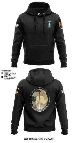 Hoodie, 5th Special Forces Group, , Teamtime, Team time, sublimation, custom sports apparel, team uniforms, spirit wear, spiritwear, sports uniforms, custom shirts, team store, custom team store, fundraiser sports, apparel fundraiser
