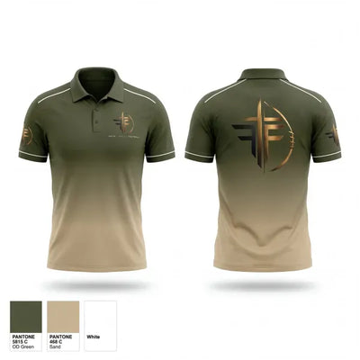 Faith family footbal 31880375 Short Sleeve Performance Polo - 1