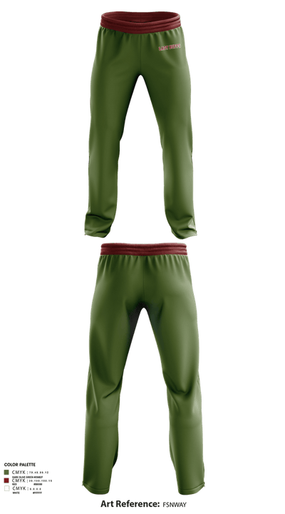 Lady Buffs 401888 Sweatpants - 1