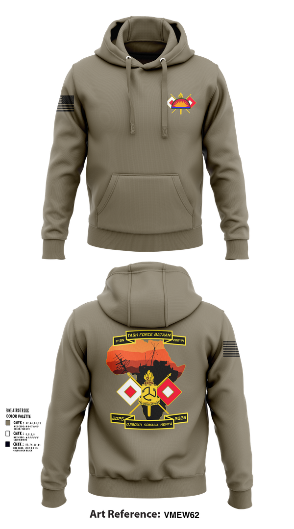 Hoodie, Task Force Bataan, , Teamtime, Team time, sublimation, custom sports apparel, team uniforms, spirit wear, spiritwear, sports uniforms, custom shirts, team store, custom team store, fundraiser sports, apparel fundraiser
