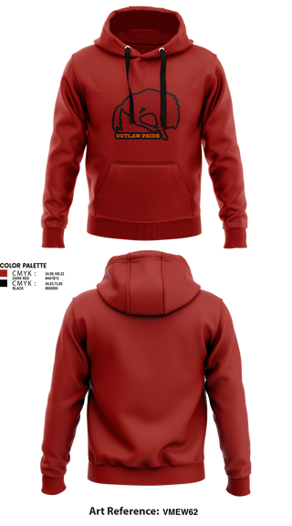 Hoodie, Rawlins Outlaws, Wrestling, Teamtime, Team time, sublimation, custom sports apparel, team uniforms, spirit wear, spiritwear, sports uniforms, custom shirts, team store, custom team store, fundraiser sports, apparel fundraiser