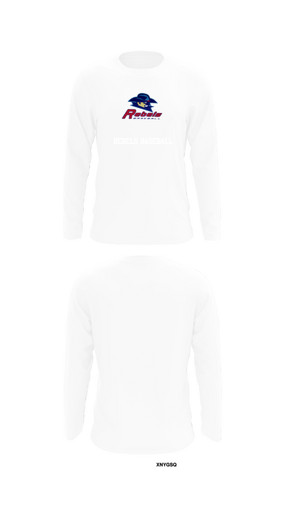 Rebels Baseball 42596787 Long Sleeve Performance Shirt 8