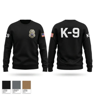 Crew Neck Sweatshirt, Tampa General Hospital Public Safety, Police, Teamtime, Team time, sublimation, custom sports apparel, team uniforms, spirit wear, spiritwear, sports uniforms, custom shirts, team store, custom team store, fundraiser sports, apparel fundraiser