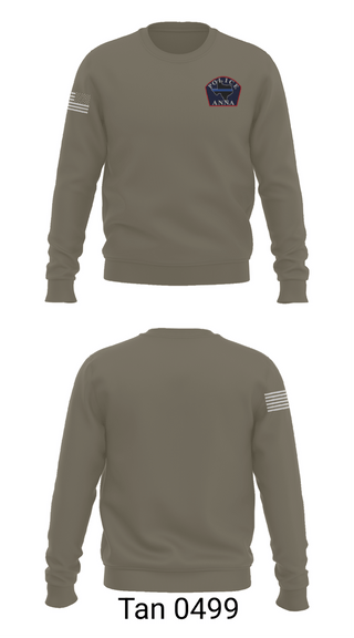 Crew Neck Sweatshirt, CID, Police, Teamtime, Team time, sublimation, custom sports apparel, team uniforms, spirit wear, spiritwear, sports uniforms, custom shirts, team store, custom team store, fundraiser sports, apparel fundraiser