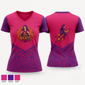 Lady Rockets 22876250 Women's Short Sleeve V-neck Shirt - 1