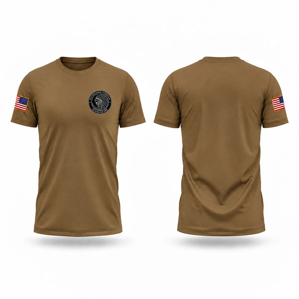 Old School Cotton Feel Shirt, 3ABСТ 2-7 CAV BLACKHAWK COMPANY, Army, Teamtime, Team time, sublimation, custom sports apparel, team uniforms, spirit wear, spiritwear, sports uniforms, custom shirts, team store, custom team store, fundraiser sports, apparel fundraiser