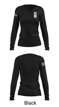 VAQ-144 Women's Long Sleeve V-neck Shirt - 23