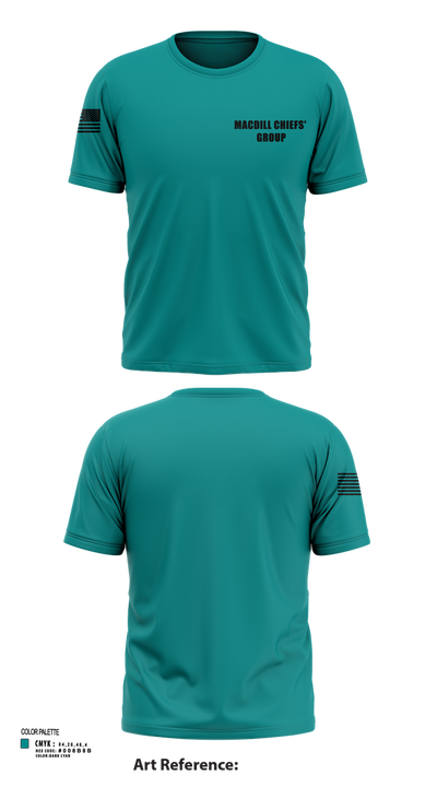 MacDill Chiefs' Group 59978394 Short Sleeve Performance Shirt - 103