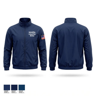 Windbreaker, Mobile county Ems, EMS/EMT, Teamtime, Team time, sublimation, custom sports apparel, team uniforms, spirit wear, spiritwear, sports uniforms, custom shirts, team store, custom team store, fundraiser sports, apparel fundraiser