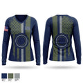 Local 5468 Women's Long Sleeve V-neck Shirt - 1