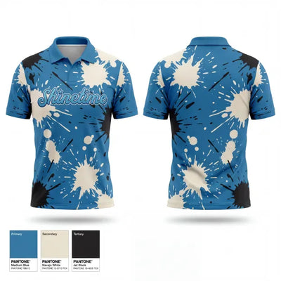 ShineTIME 49328970 Short Sleeve Performance Polo - 1