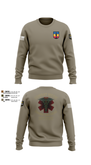 Crew Neck Sweatshirt, 426 RTI, National Guard, Teamtime, Team time, sublimation, custom sports apparel, team uniforms, spirit wear, spiritwear, sports uniforms, custom shirts, team store, custom team store, fundraiser sports, apparel fundraiser