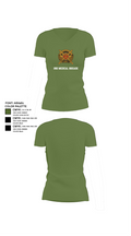 2nd Medical Brigade 60823726 Women's Short Sleeve V-neck Shirt - 44
