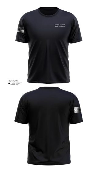 Old School Cotton Feel Shirt, North Bangor Fire Company, , Teamtime, Team time, sublimation, custom sports apparel, team uniforms, spirit wear, spiritwear, sports uniforms, custom shirts, team store, custom team store, fundraiser sports, apparel fundraiser