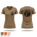 Carnage Company Women's Short Sleeve V-neck Shirt - 1