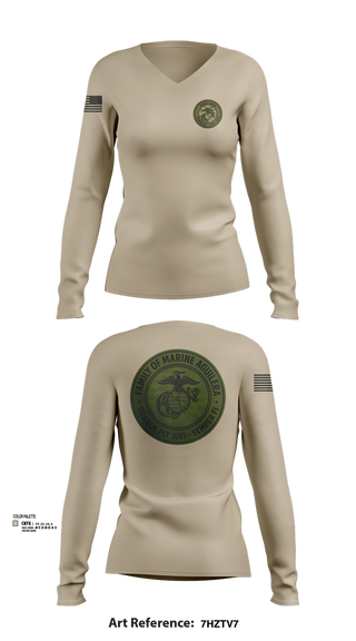 Womens Long Sleeve Vneck Shirt, Charlie PLT 1051, , Teamtime, Team time, sublimation, custom sports apparel, team uniforms, spirit wear, spiritwear, sports uniforms, custom shirts, team store, custom team store, fundraiser sports, apparel fundraiser
