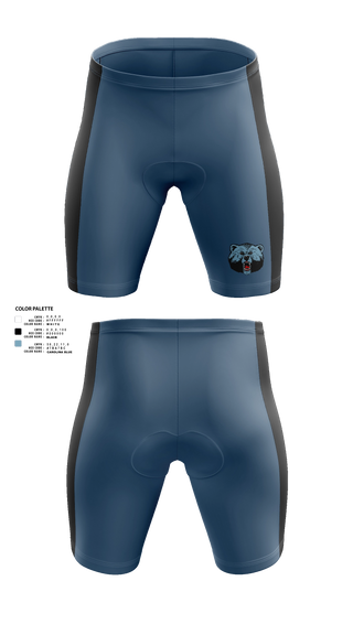 Mens Compression Shorts, Livingstone College Blue Bears, Track & Field, Teamtime, Team time, sublimation, custom sports apparel, team uniforms, spirit wear, spiritwear, sports uniforms, custom shirts, team store, custom team store, fundraiser sports, apparel fundraiser