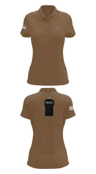 Womens Short Sleeve Performance Polo, Nashville Police Department, , Teamtime, Team time, sublimation, custom sports apparel, team uniforms, spirit wear, spiritwear, sports uniforms, custom shirts, team store, custom team store, fundraiser sports, apparel fundraiser