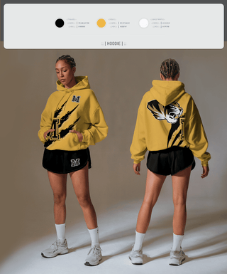 Hoodie, Marceline Tigers, , Teamtime, Team time, sublimation, custom sports apparel, team uniforms, spirit wear, spiritwear, sports uniforms, custom shirts, team store, custom team store, fundraiser sports, apparel fundraiser