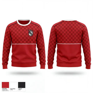 Crew Neck Sweatshirt, Hurricanes, Women's Soccer, Teamtime, Team time, sublimation, custom sports apparel, team uniforms, spirit wear, spiritwear, sports uniforms, custom shirts, team store, custom team store, fundraiser sports, apparel fundraiser